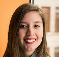 Victoria Lawson, CFO e liderança de uma empresa de trading financeiro, retrato